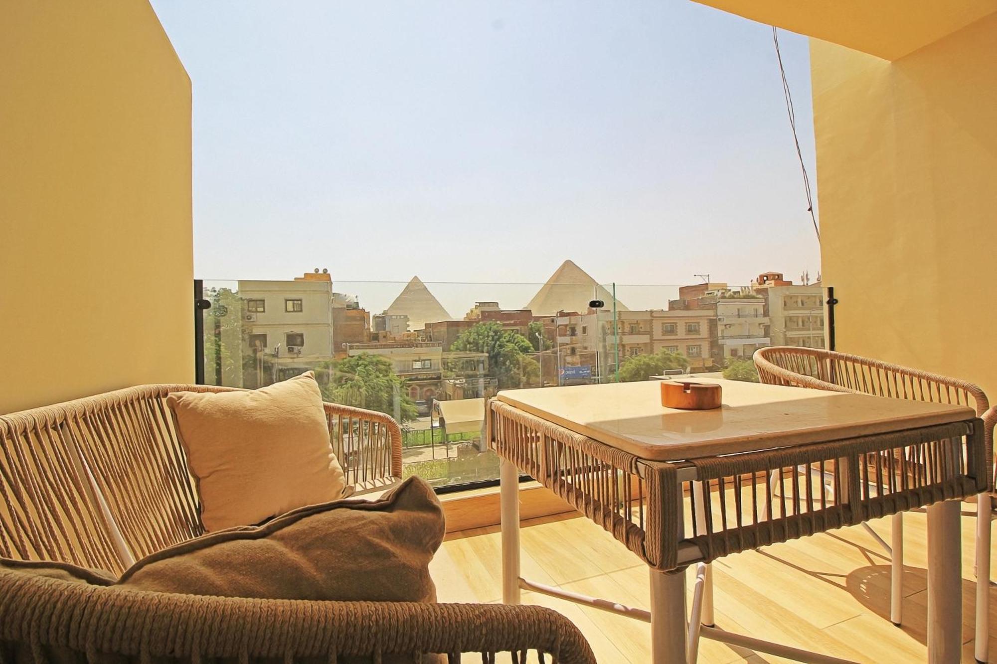The Platinum Pyramid View Inn Kafrat al Jabal Exterior foto