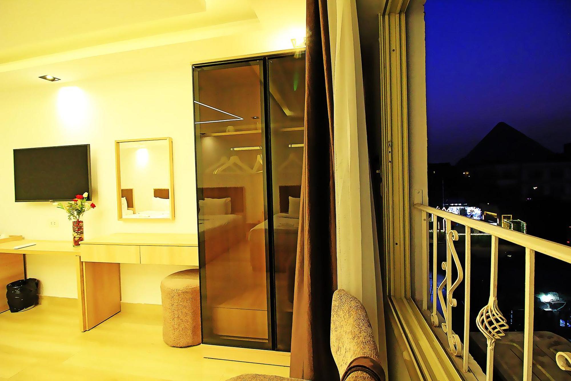 The Platinum Pyramid View Inn Kafrat al Jabal Exterior foto