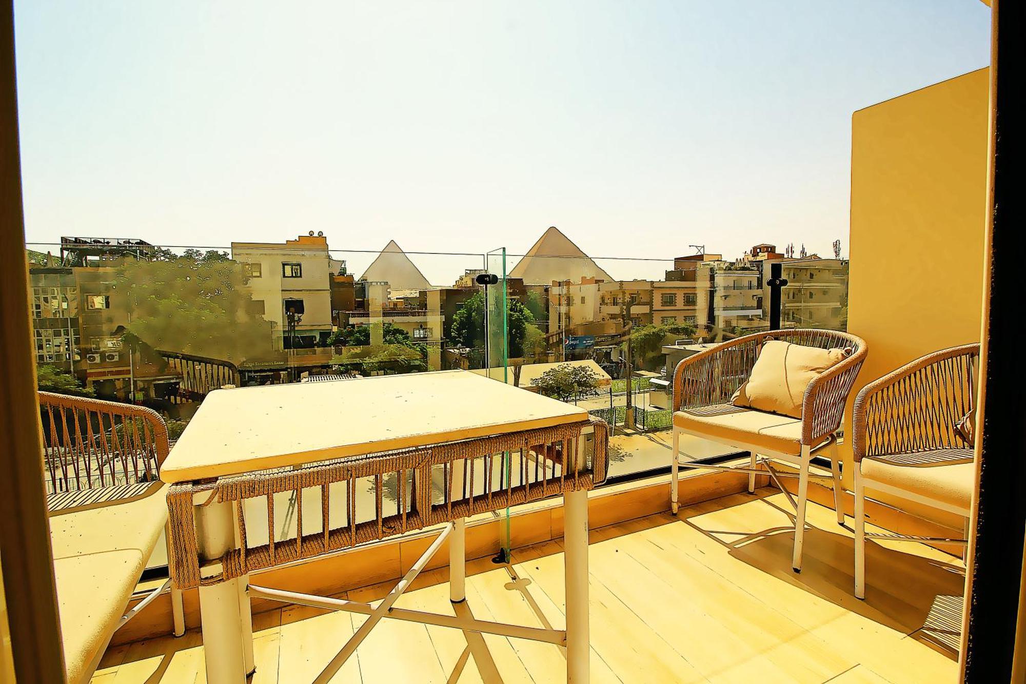 The Platinum Pyramid View Inn Kafrat al Jabal Exterior foto